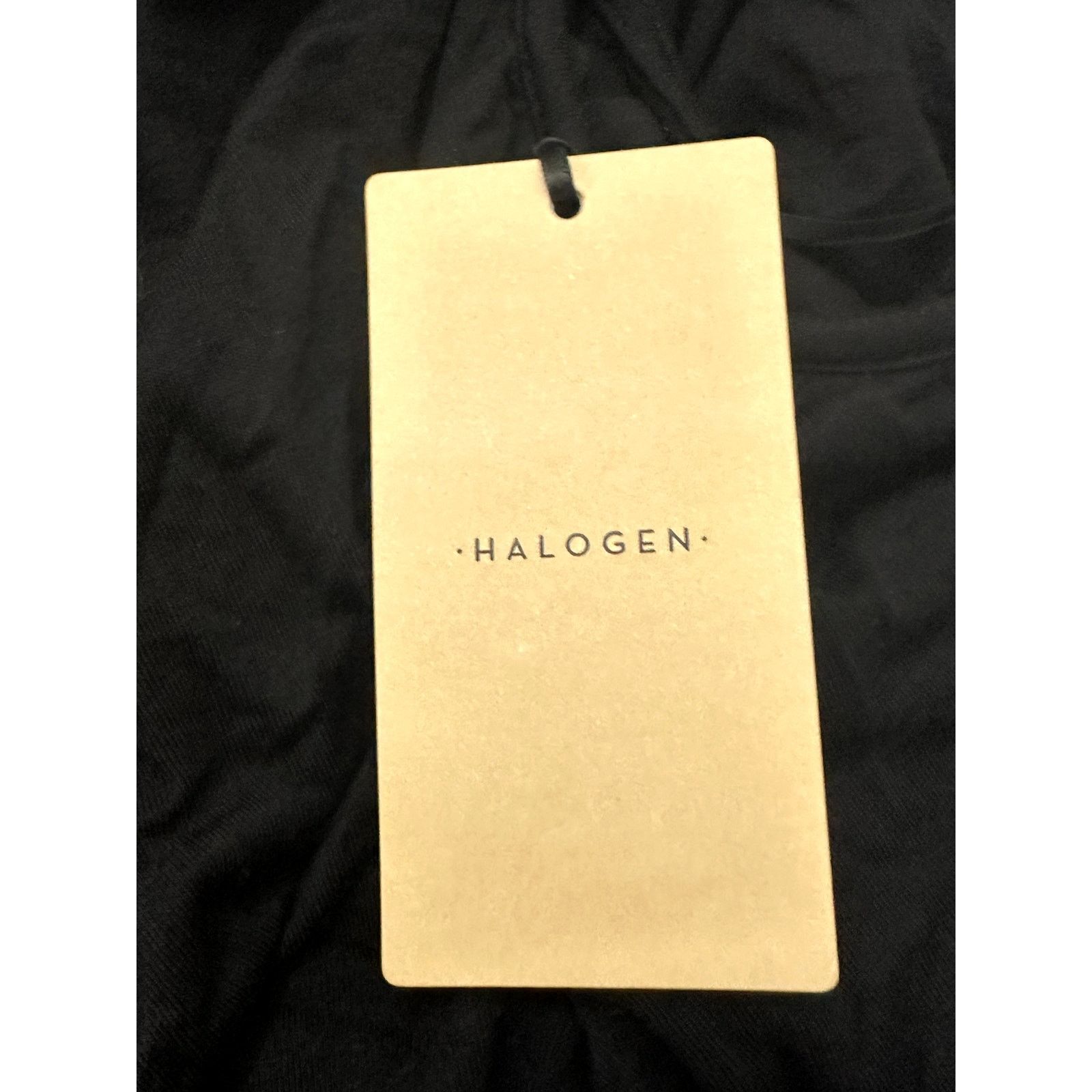 Other Halogen Tank Top Cowl Neck Ruched Side Black Plus 3X NWOT Size 3XL / US 20-22 - 7 Thumbnail