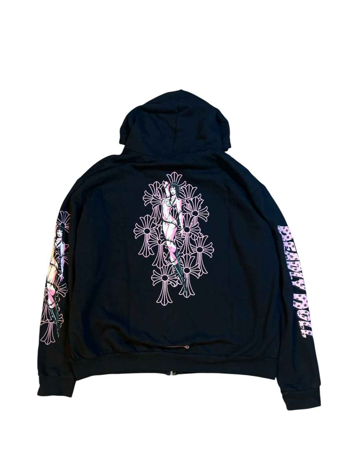 Chrome Hearts Chrome Hearts Deadly Doll Pink Zip-Up Jacket