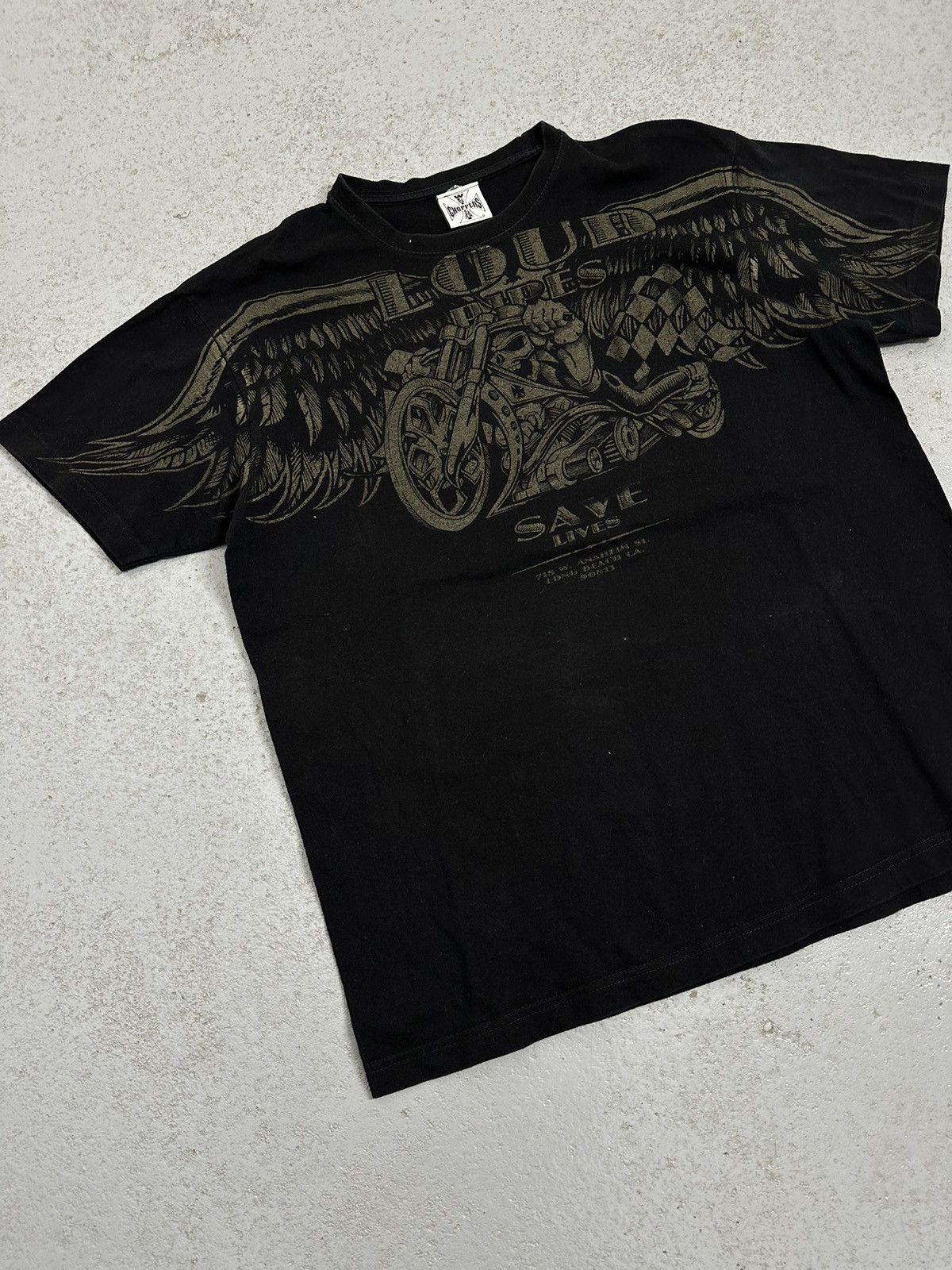 West Coast Choppers West Coast Choppers Save Lifes T-Shirt Size US M / EU 48-50 / 2 - 2 Thumbnail