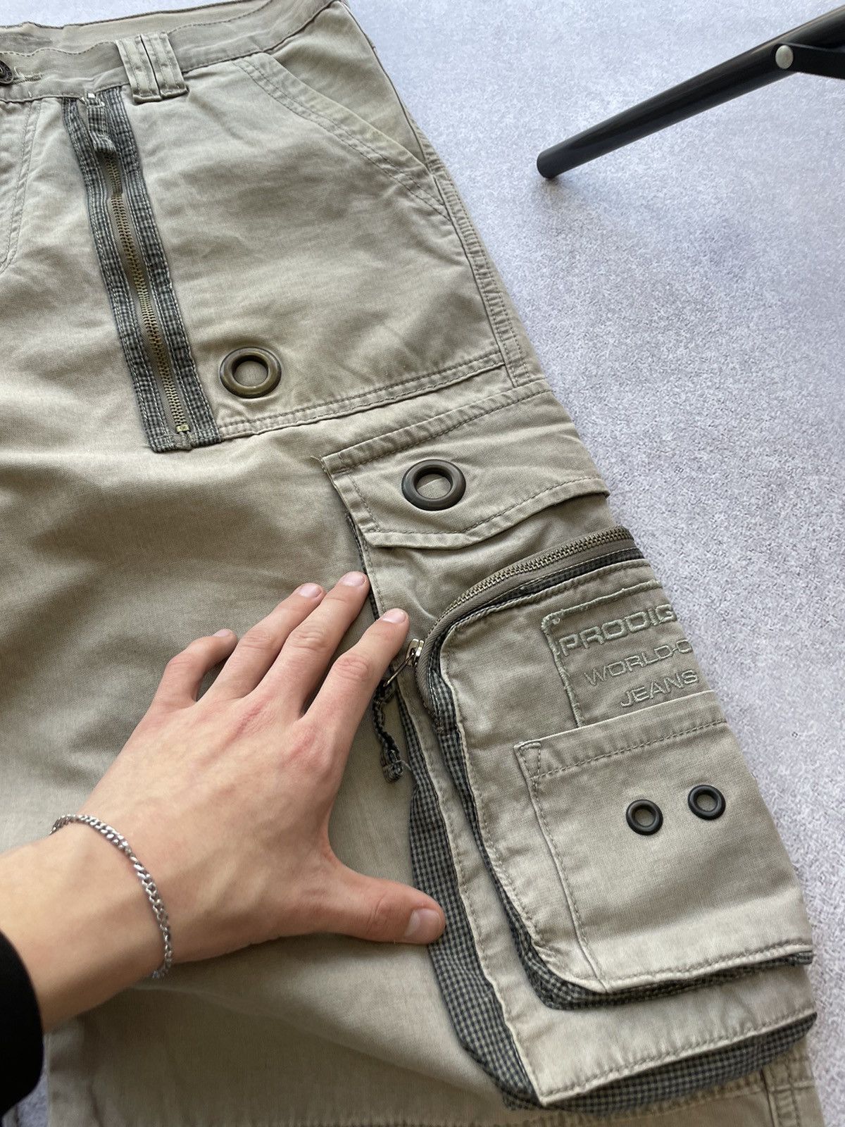 Other Jeans Dirty Pants faded crash denim thrashed y2k distressed Size US 36 / EU 52 - 7 Thumbnail