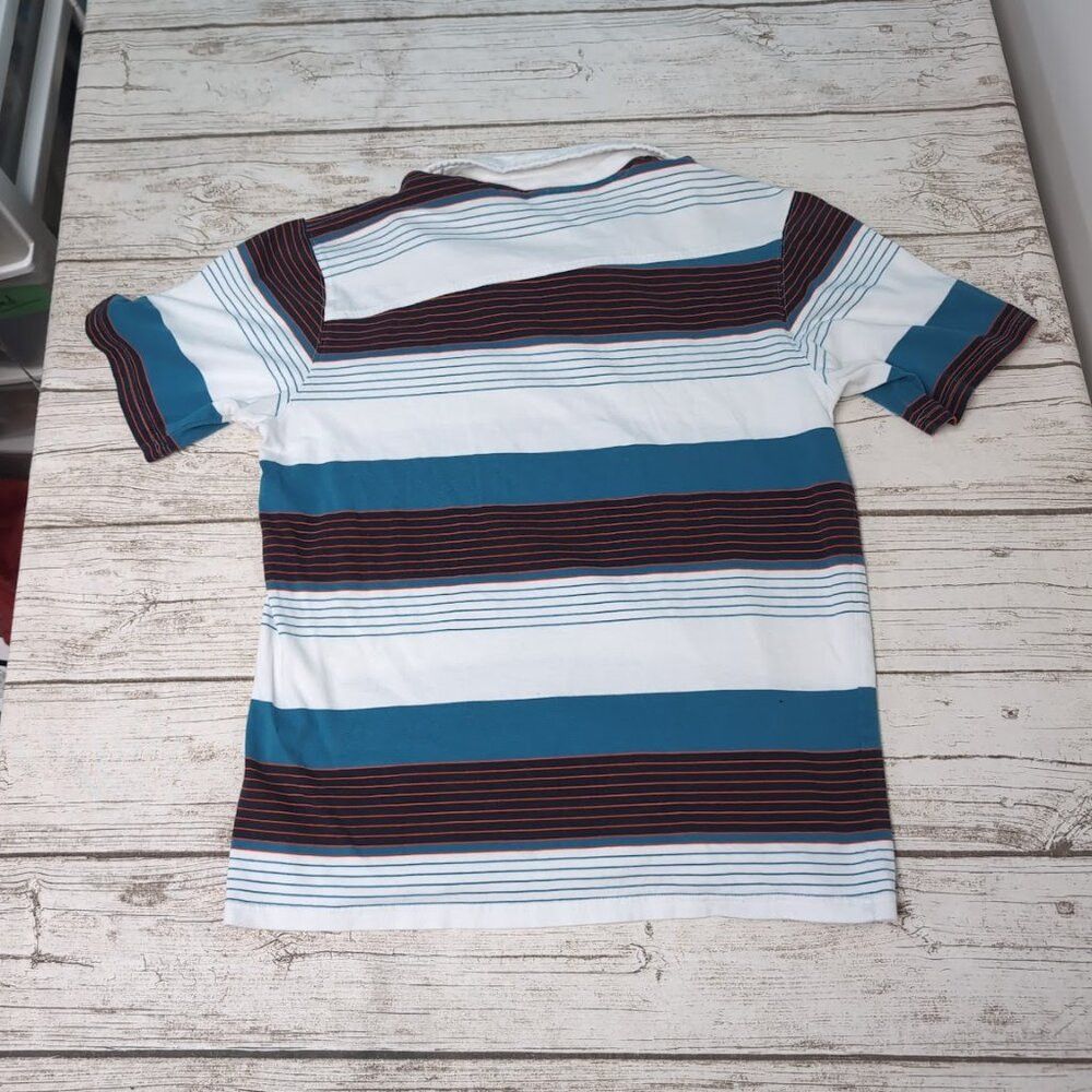 Oakley Vintage Oakley Striped Polo T Shirt Made in Thailand Size M Size US M / EU 48-50 / 2 - 6 Thumbnail