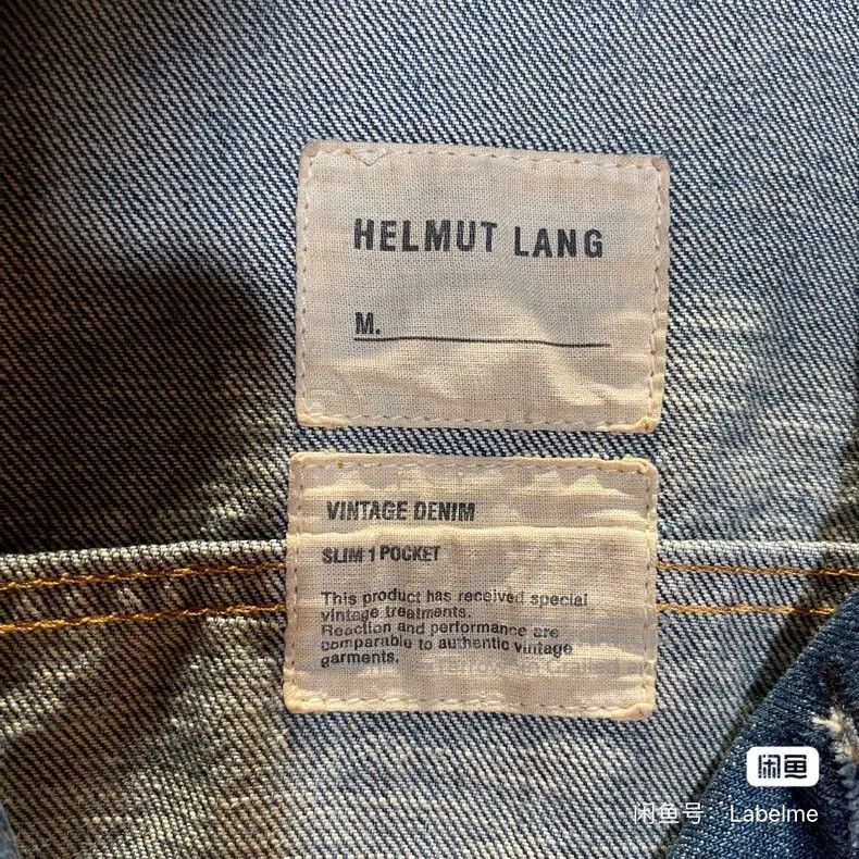 Helmut Lang Helmut Lang Leather Sleeve Jacket Size US L / EU 52-54 / 3 - 4 Thumbnail