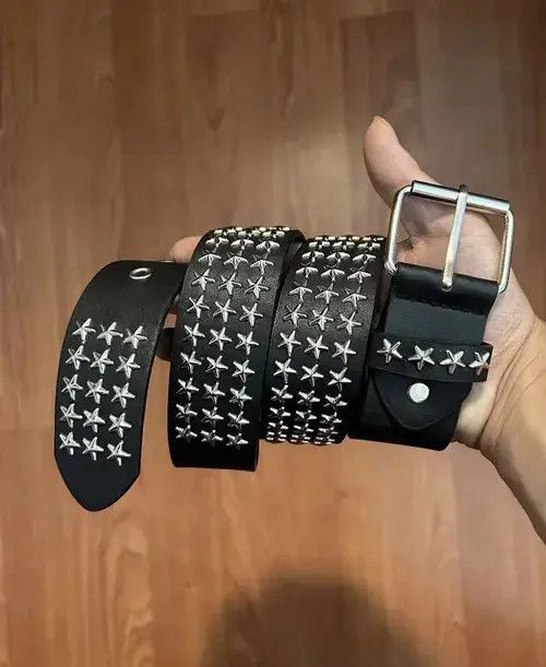 Japanese Brand Rivet Star Studded Belt Size ONE SIZE - 4 Thumbnail
