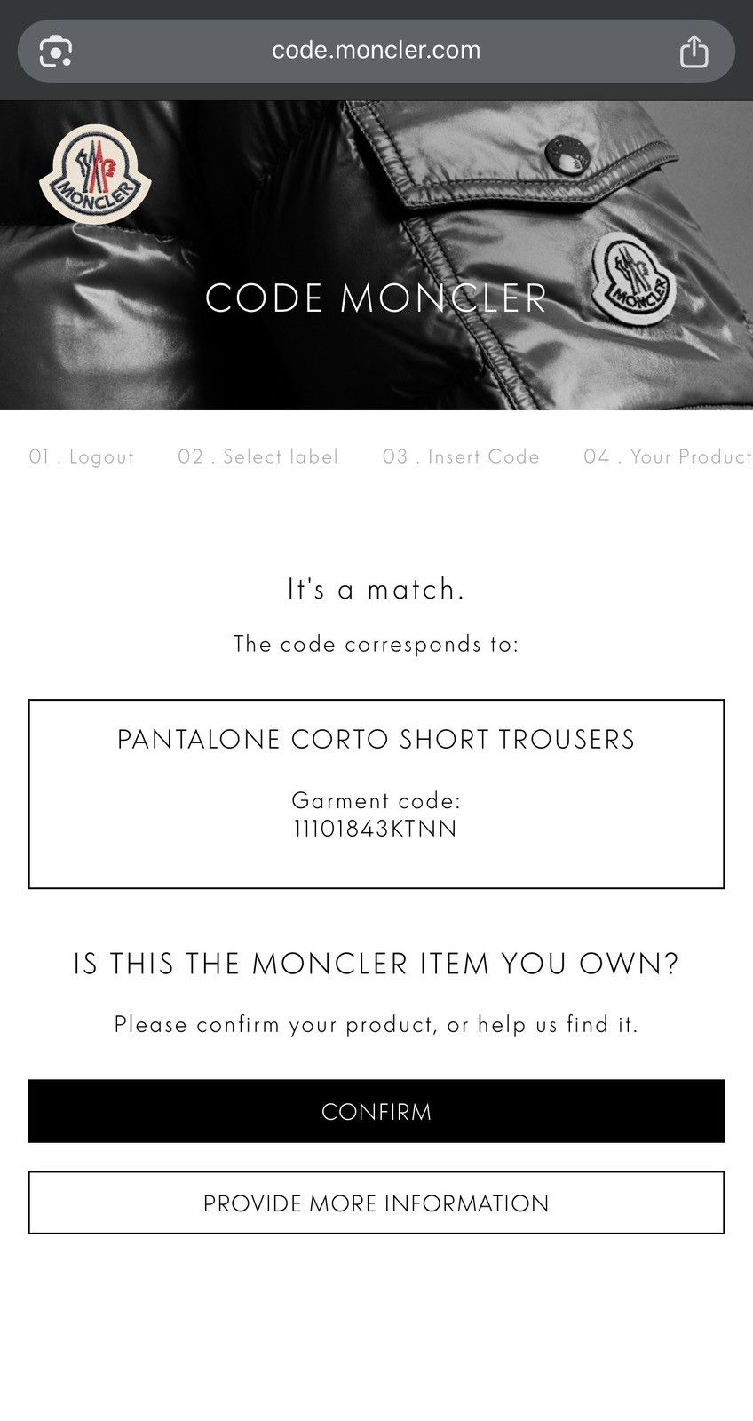 Moncler MONCLER Shorts Cotton Pantalone Corto Side Bands Gray Men's Size US 36 / EU 52 - 14 Thumbnail