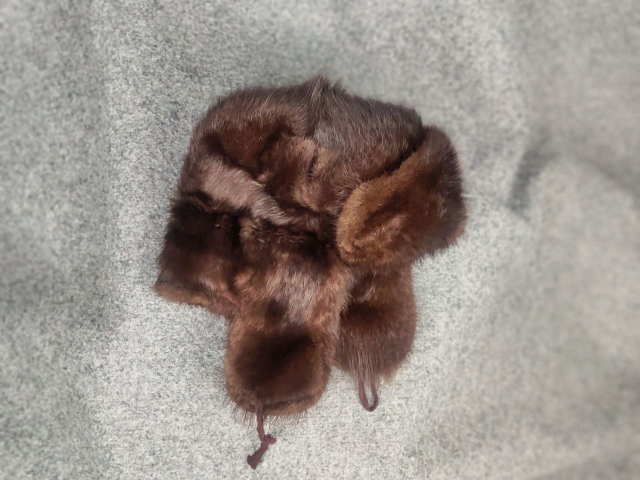 If Six Was Nine Vtg Crazy Y2K Avant Garde If Six Was Nine Style Fur Hat Size ONE SIZE - 6 Thumbnail