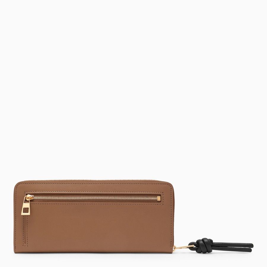 Loewe o1d2blof0824 Size: OS / Leather Zip-Around Wallet in Brown Size ONE SIZE - 3 Thumbnail