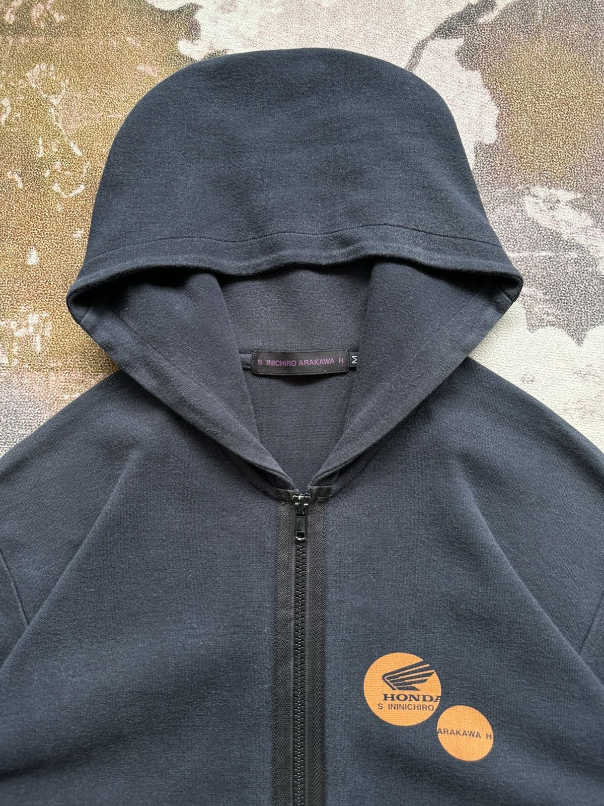 SHINICHIRO ARAKAWA 00’s Shinichiro Arakawa x Honda zipper hoodie Size US M / EU 48-50 / 2 - 4 Thumbnail