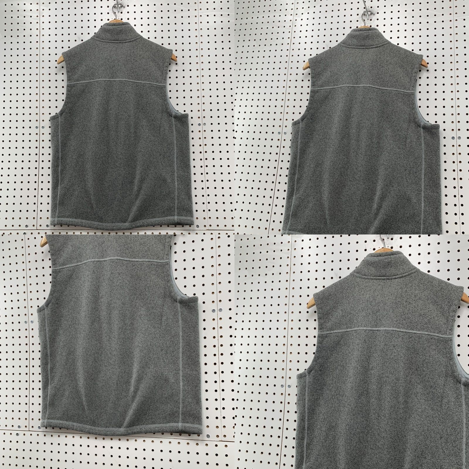 The North Face The North Face Sweater Vest Gray Mens M Sleeveless Zip Pocket Bomber Jacket Style Regular Full Zip Winter Spring Fall Size US M / EU 48-50 / 2 - 8 Thumbnail