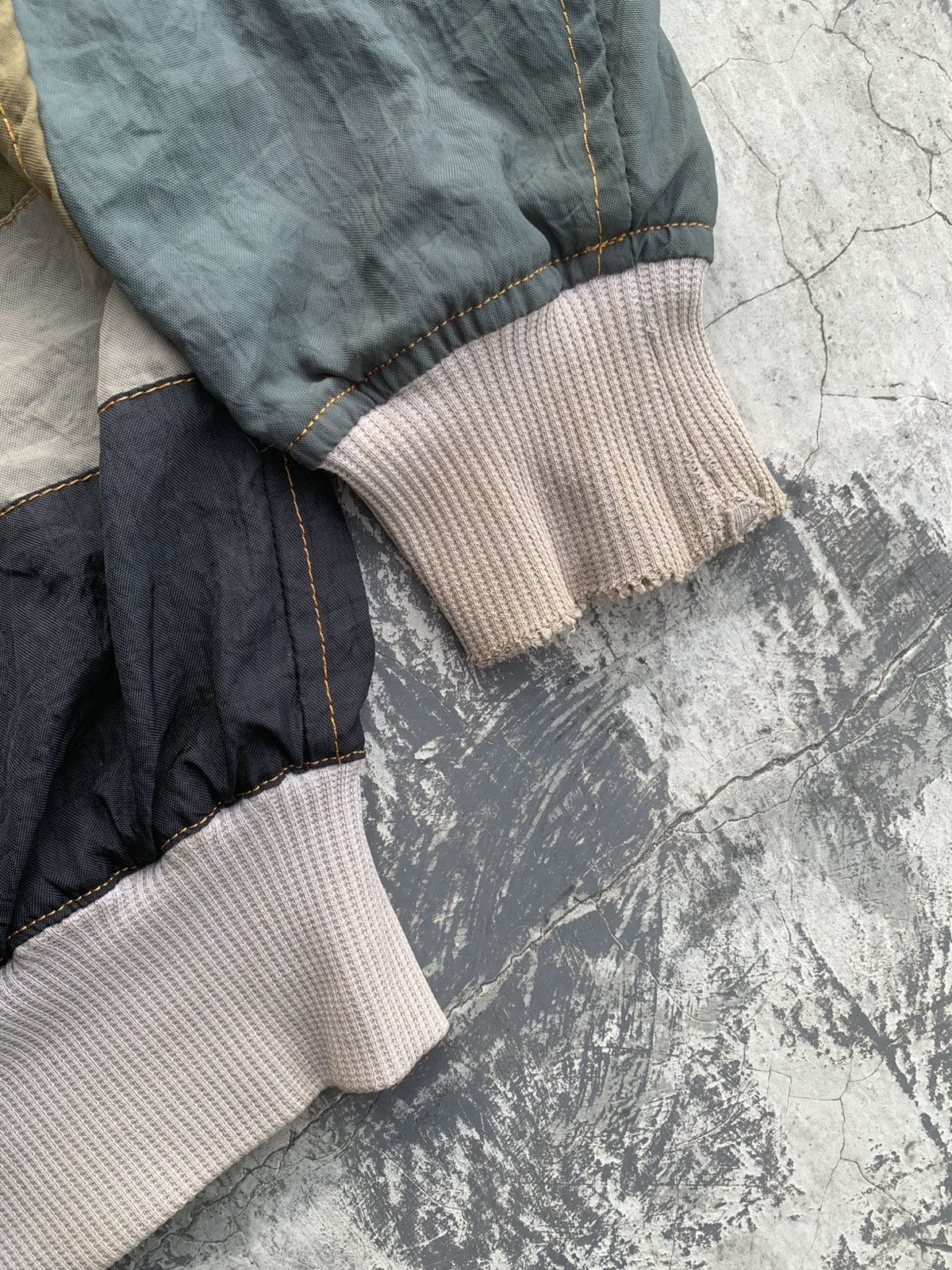 Jean Paul Gaultier 90’s Jean Paul Gaultier “QU’EST-CE QU’ELLE A? Nylon Denim Size US XL / EU 56 / 4 - 13 Thumbnail