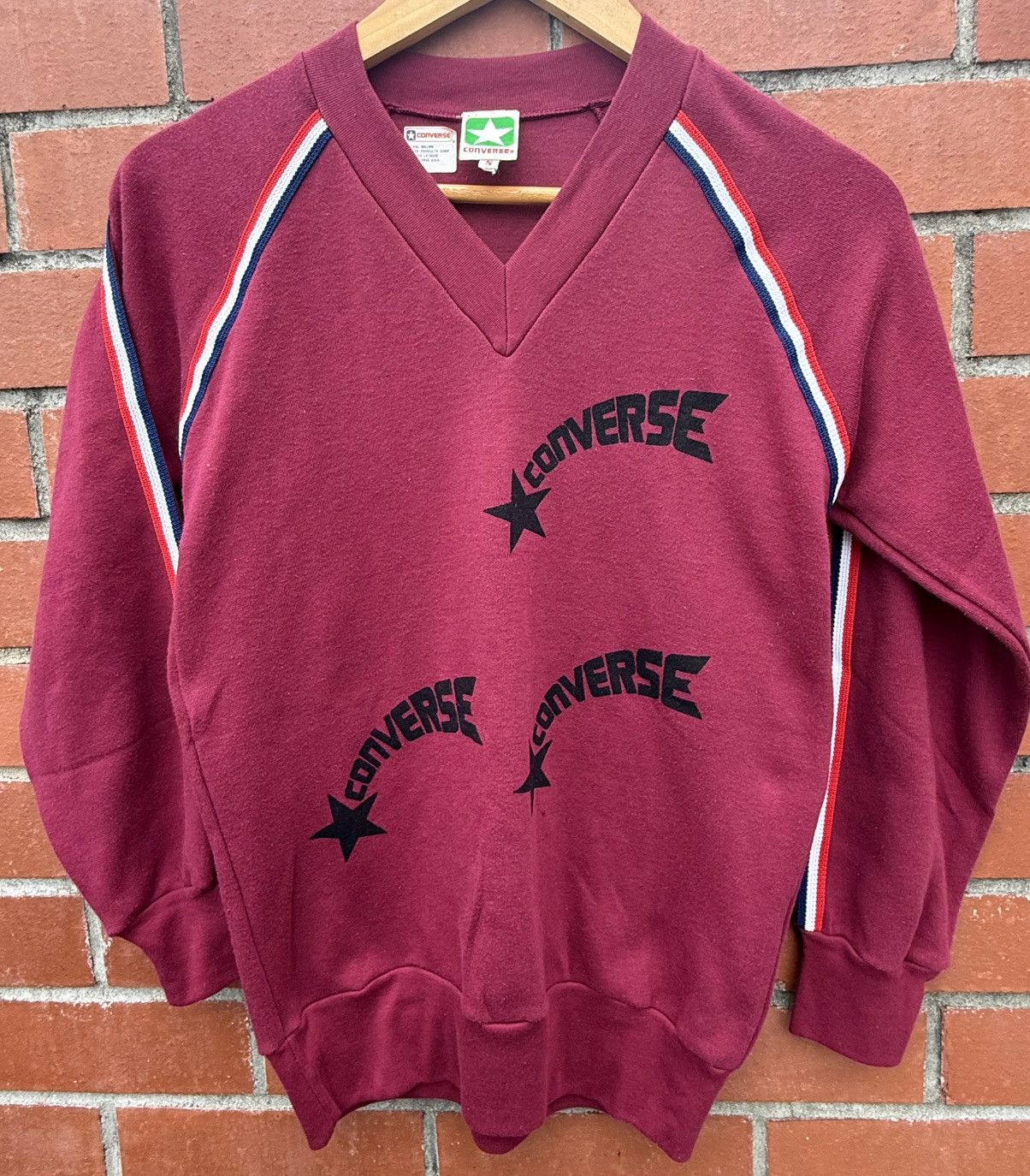 Converse Vintage 80's Converse Sweatshirt Size US S / EU 44-46 / 1 - 3 Thumbnail