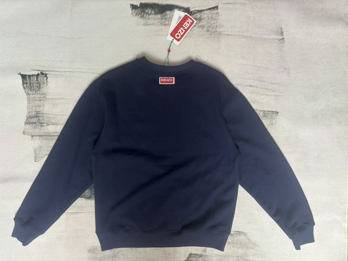 Kenzo Navy blue Kenzo cotton sweat with red flower design size M Size US M / EU 48-50 / 2 - 10 Thumbnail