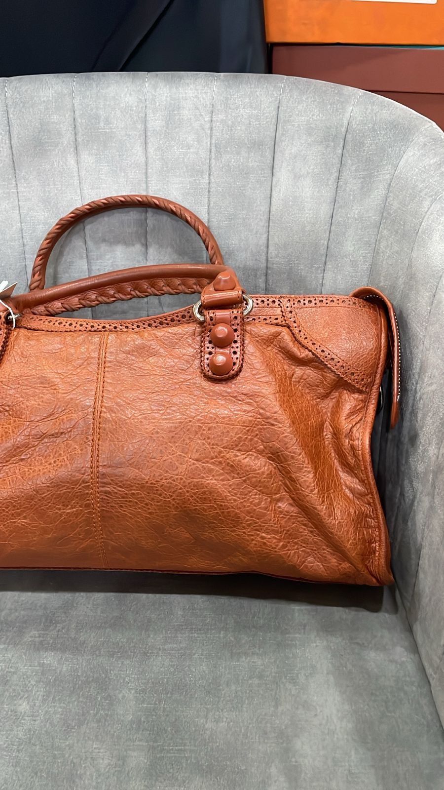 Balenciaga commedesbored Balenciaga Brogues Part-Time Bag - Automne Size ONE SIZE - 8 Thumbnail