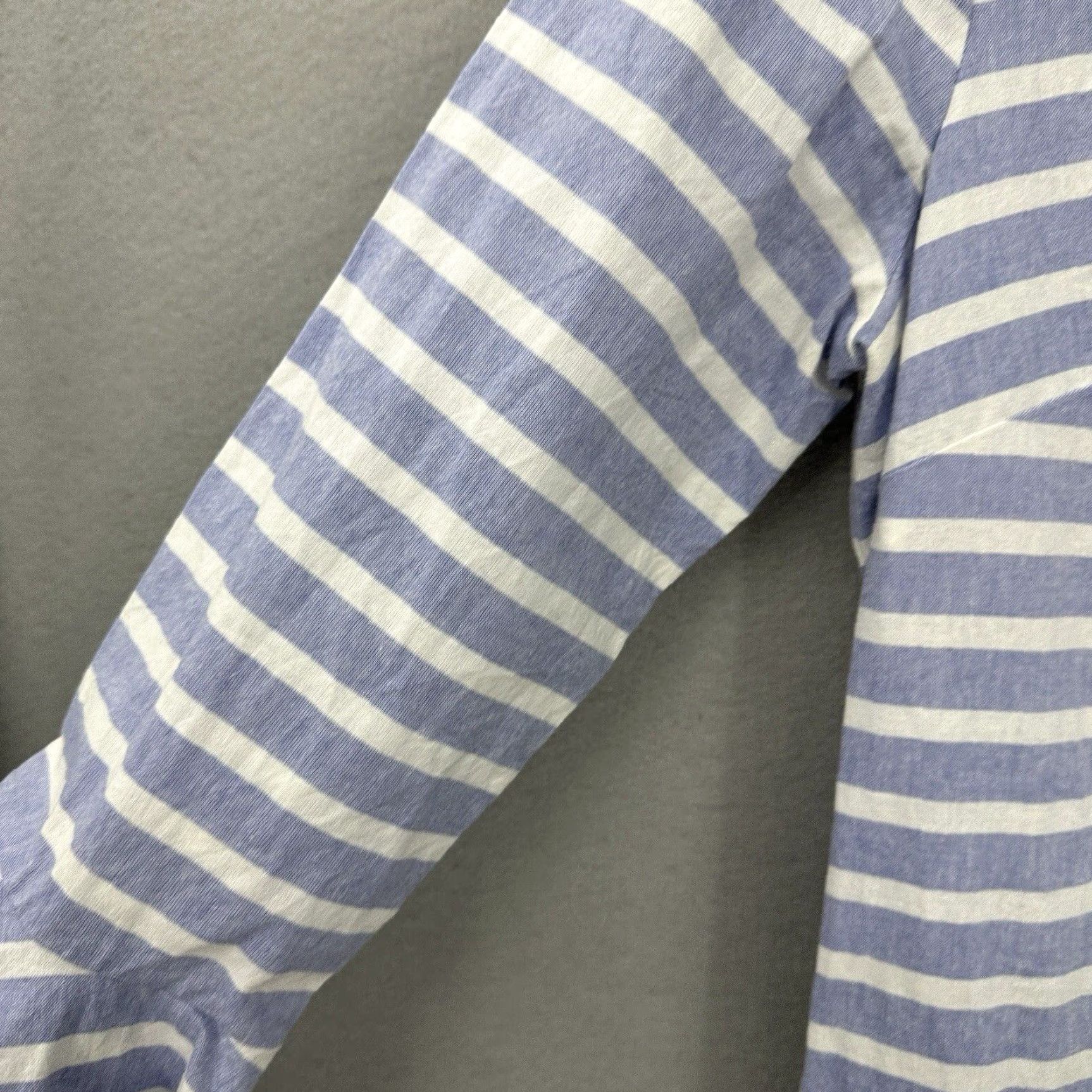Bell Sail to Sable Dress Womens S Bell Sleeve Stripe Cruise Quiet Luxury Capsule Size S / US 4 / IT 40 - 7 Thumbnail
