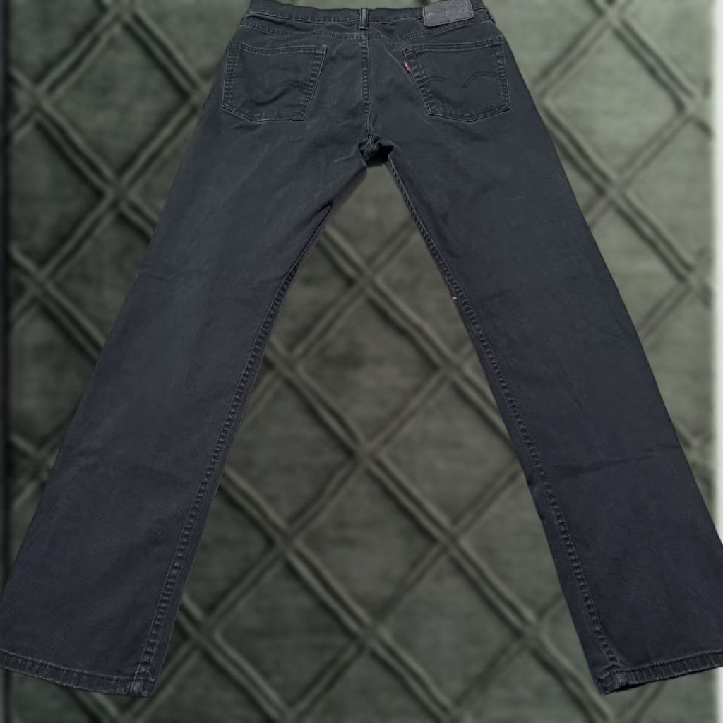 Levi's Levi's Jeans Men Black Denim Low Rise Straight Classic Zip Fly - 30X32 Size US 30 / EU 46 - 1 Thumbnail