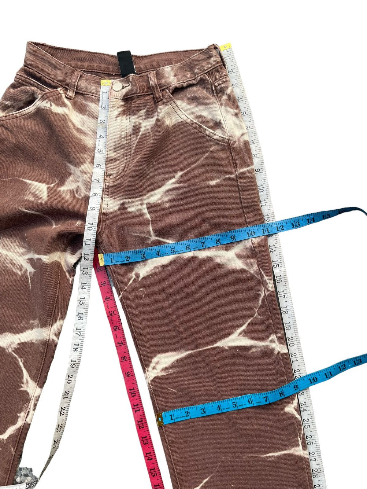 Cider × Designer Cider Custom Tie Dye Denim Size 28" / US 6 / IT 42 - 14 Thumbnail