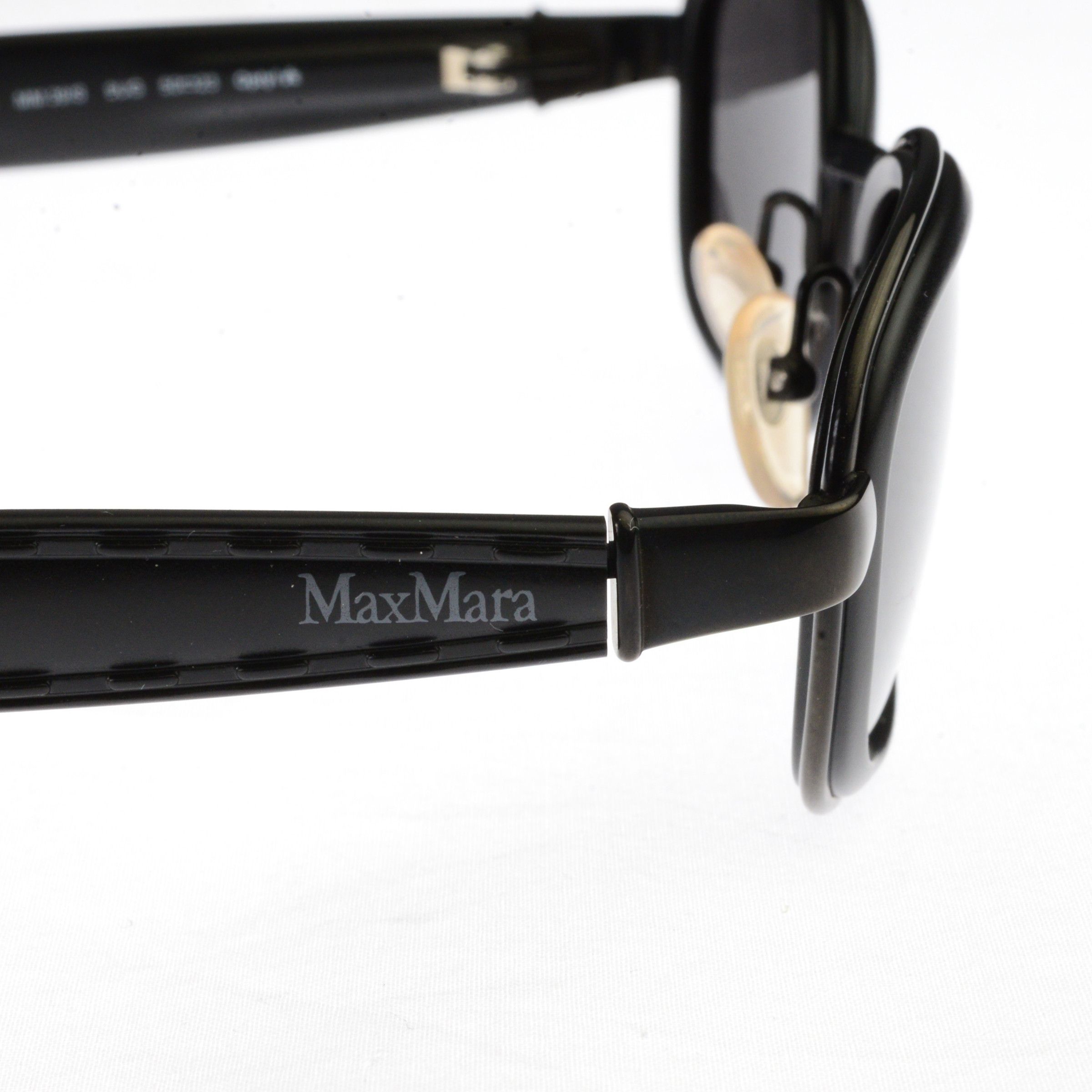 Max Mara Max Mara 90's Black Squared Frame Sunglasses Size ONE SIZE - 4 Thumbnail