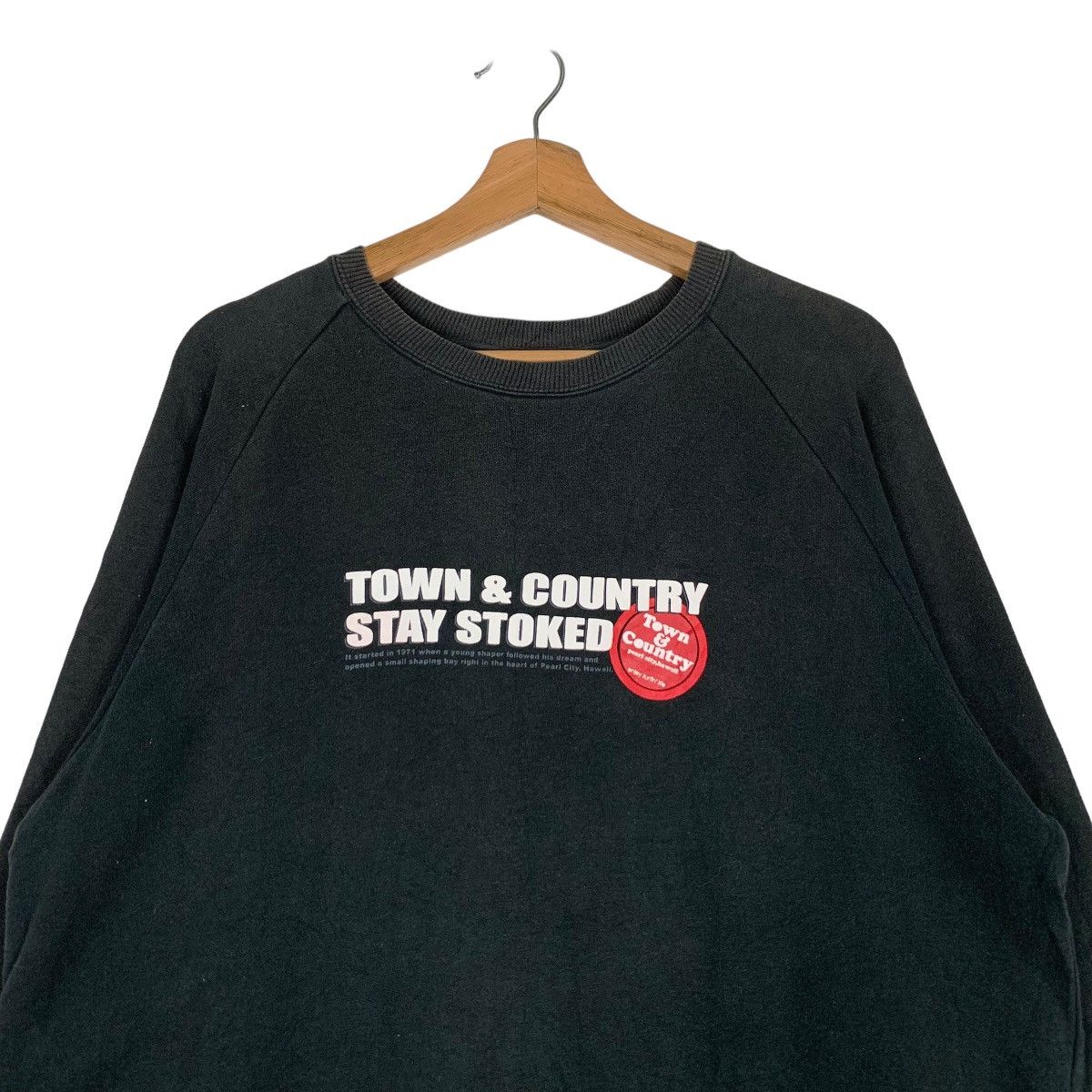 Japanese Brand TOWN & COUNTRY Stay Stoke Sweatshirts #0812-C37 Size US L / EU 52-54 / 3 - 2 Thumbnail