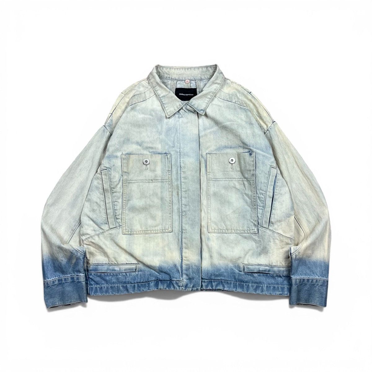 Japanese Brand Codes Combine Multi Pocket Denim Jacket Size US M / EU 48-50 / 2 - 1 Thumbnail