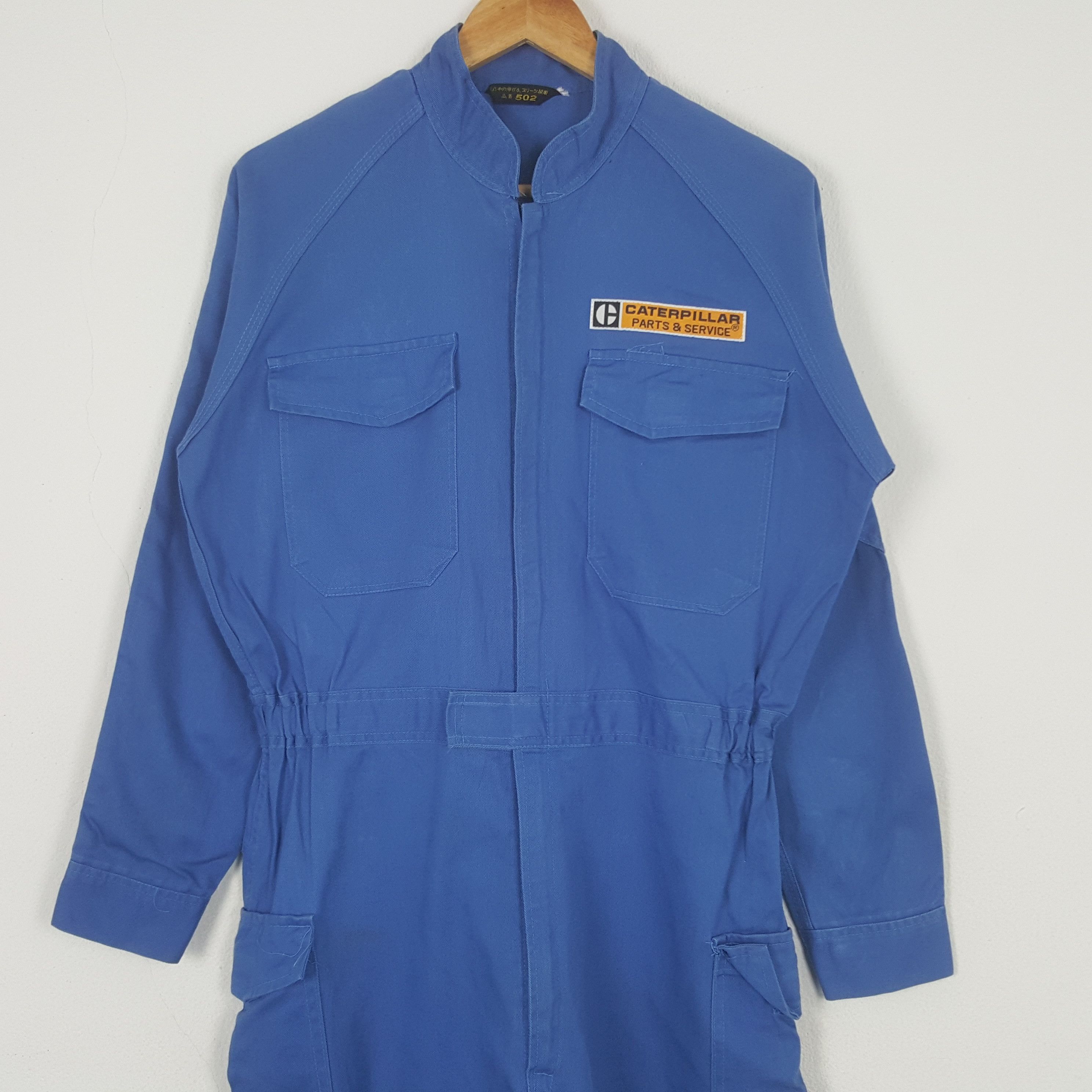 Caterpillar Vintage Caterpillar Mitsubishi Japan Coverall Jacket C296N32 Size US M / EU 48-50 / 2 - 4 Thumbnail