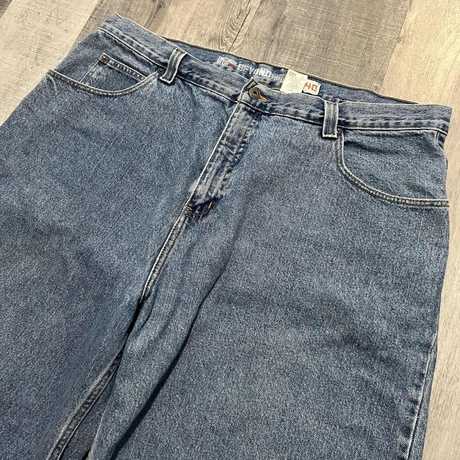 Anchor Blue VTG Anchor Blue Beyond Baggy 90s Y2K Skater Hip Hop Shorts Size US 40 / EU 56 - 3 Thumbnail