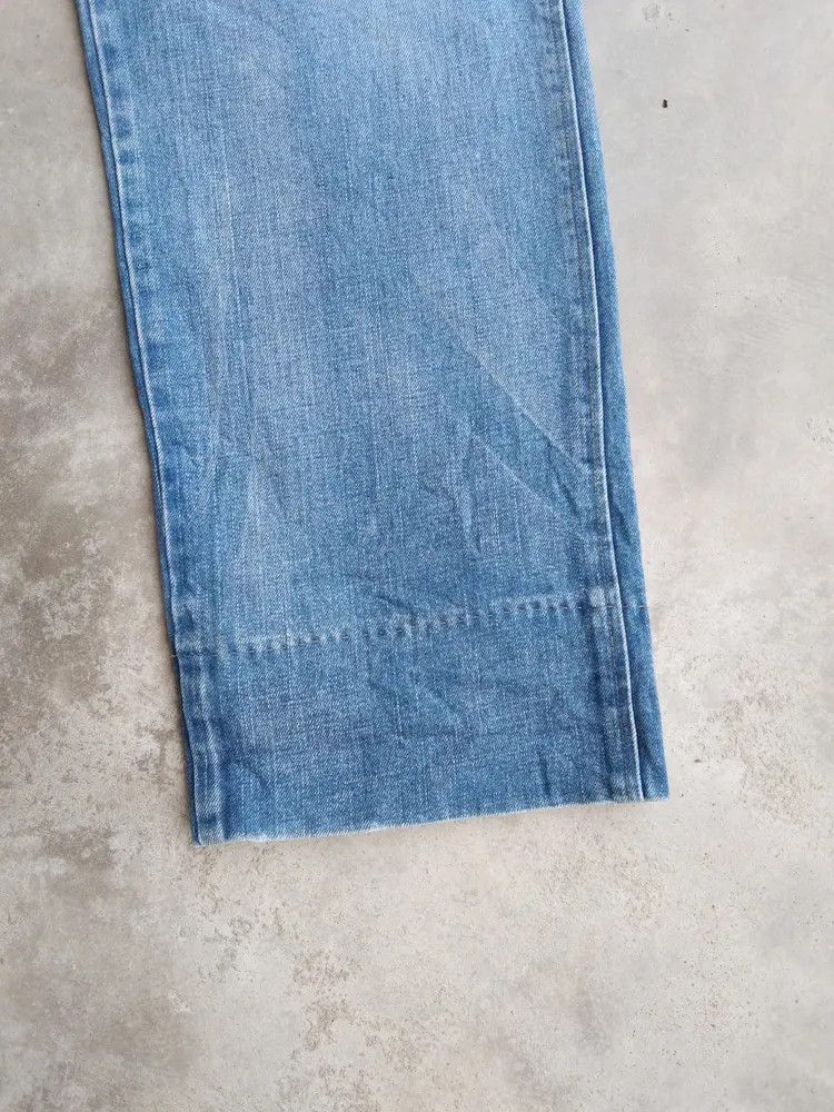 Japanese Brand Vintage Jeans Single Pocket Buckle Back 34x31 Size US 34 / EU 50 - 6 Thumbnail