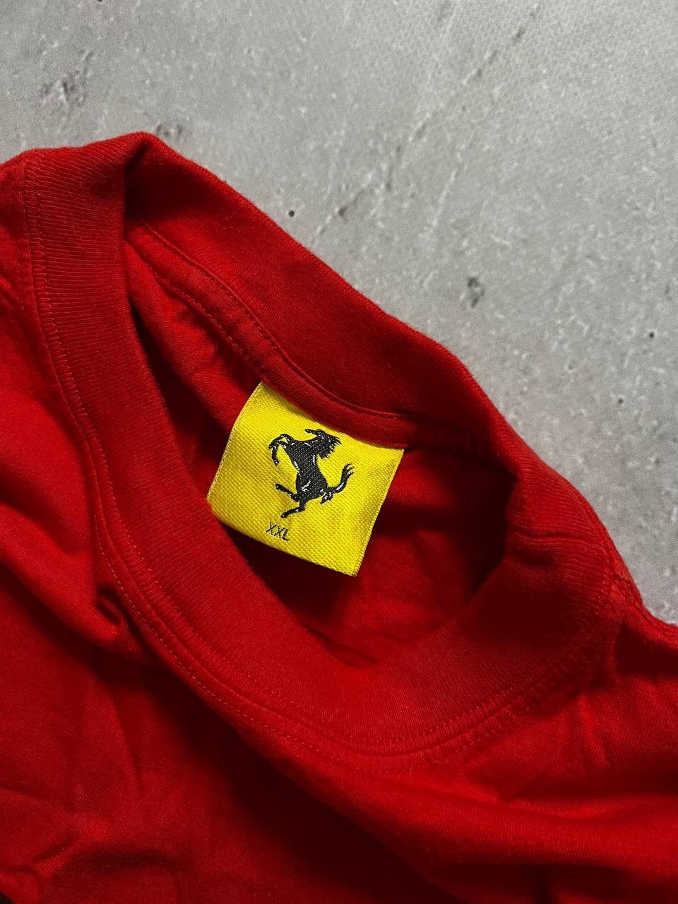 Ferrari Vintage 1996 Ferrari Red T-Shirt Size ХХЛ Size US XXL / EU 58 / 5 - 5 Thumbnail