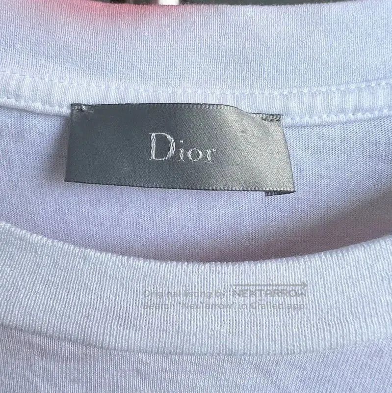 Dior Dior White Cotton Men's T-Shirt . Size US M / EU 48-50 / 2 - 3 Thumbnail