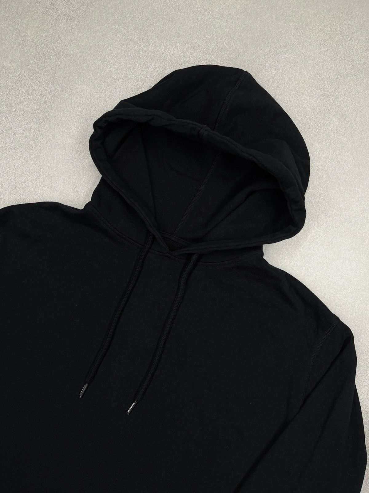 Diesel Mens Diesel UMLT Brandon Felpa Hoodie Black Big Logo Size M Size US M / EU 48-50 / 2 - 5 Thumbnail