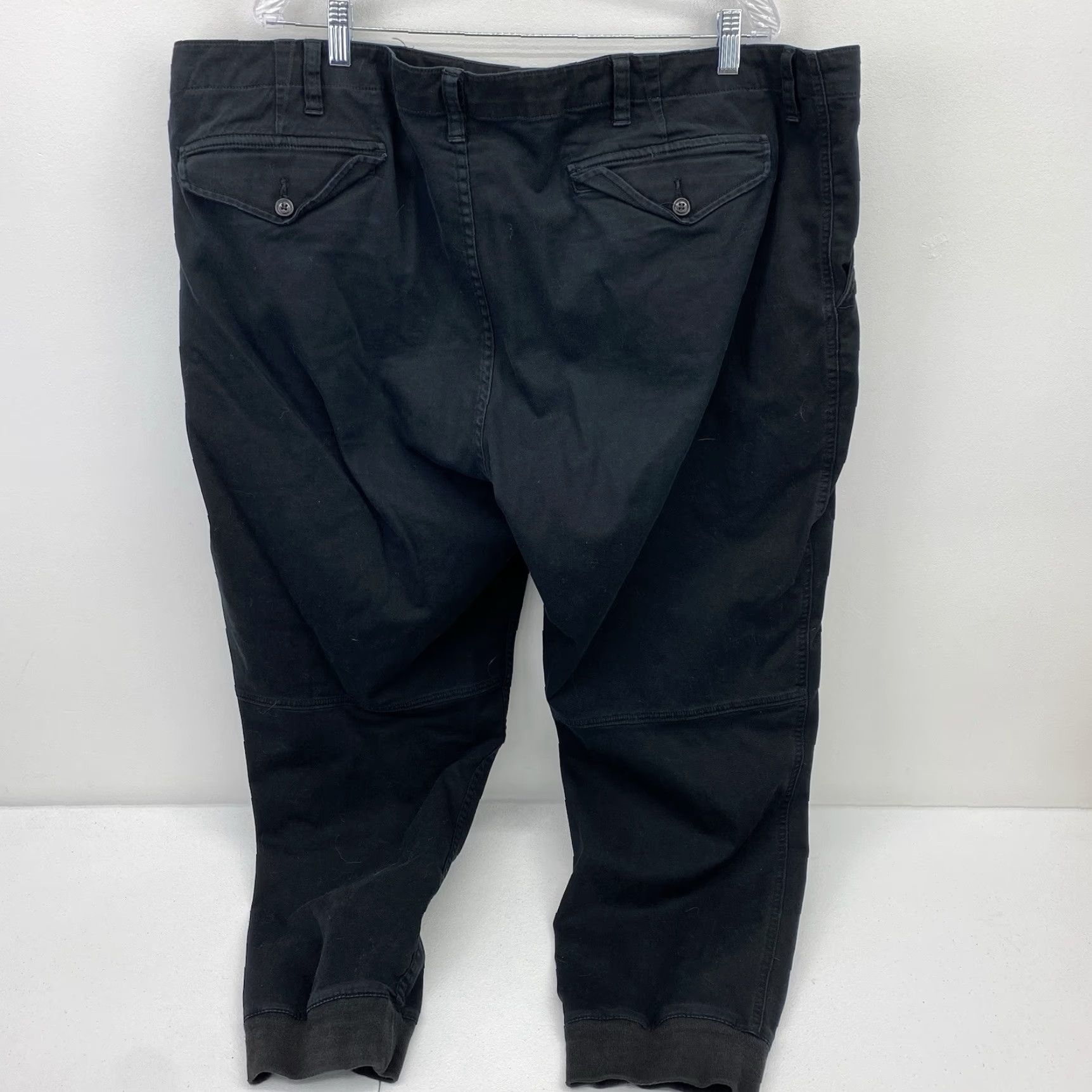 Polo Ralph Lauren Polo Ralph Lauren Pants Men's 46 Big & Tall Cargo Black Flat Front Classic Fit 29 Inseam 46B Waist Cargo Pocket Logo Army Size US XXL / EU 58 / 5 - 3 Thumbnail