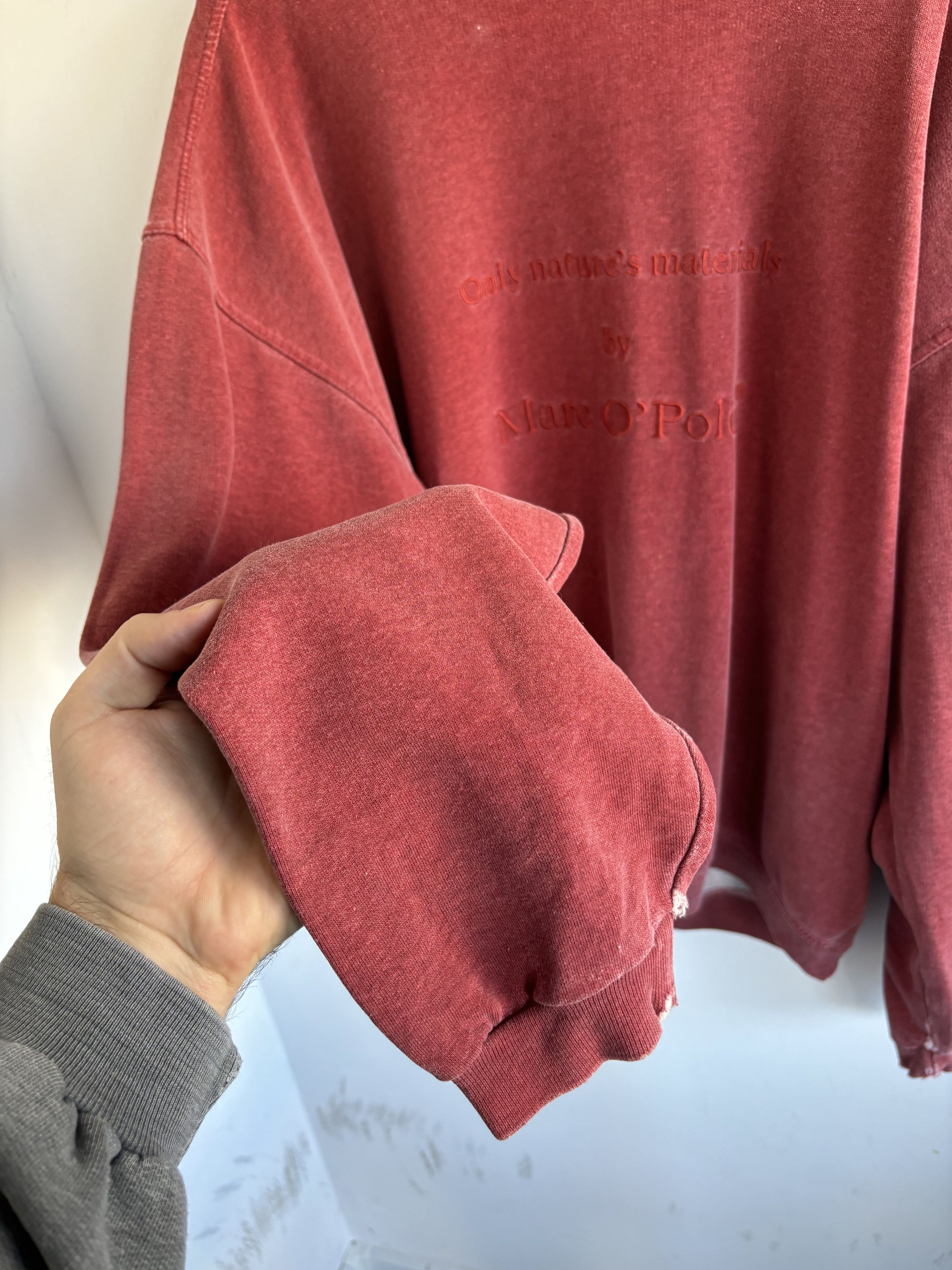 Marc O'Polo × Vintage Vintage Marc O'Polo Boxy Natures Materials Sweatshirt Size US XL / EU 56 / 4 - 11 Thumbnail