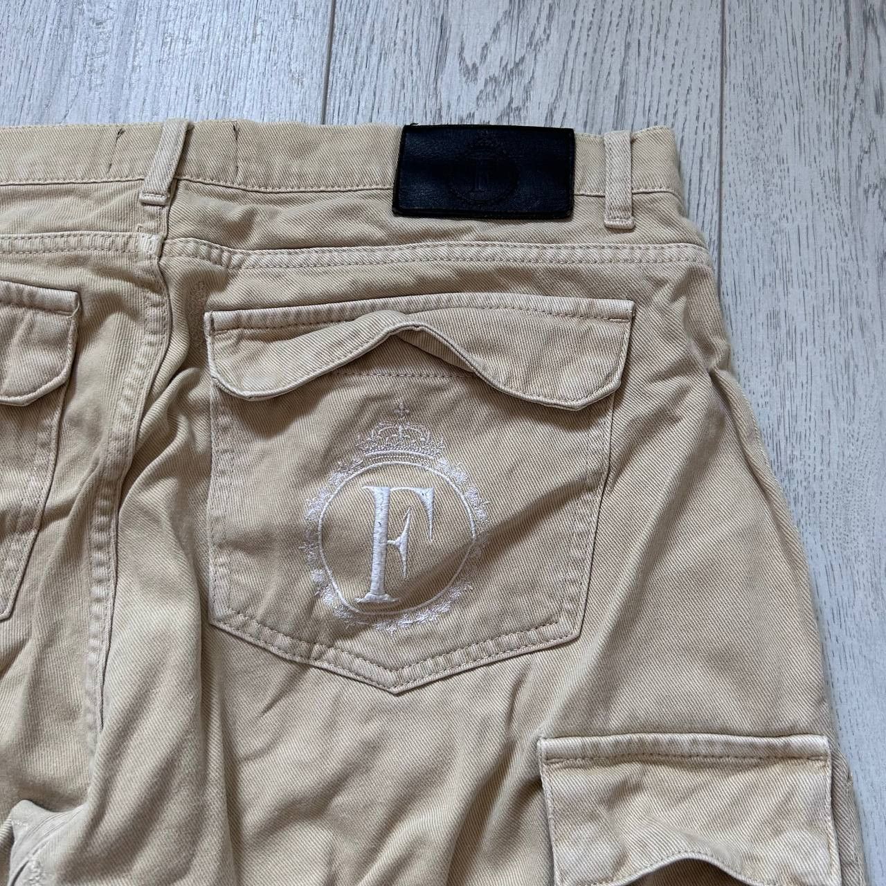 Other Men's beige multi-pocket cargo pants, size XXL W36 L36 Size US 36 / EU 52 - 8 Thumbnail