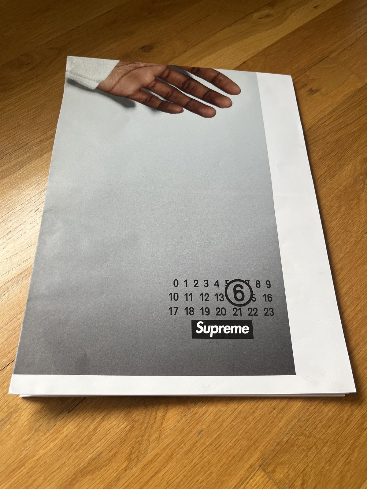 Supreme Supreme Maison Margiela MM6 Double Sided Poster | Grailed