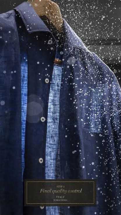 Loro Piana Loro Piana linen chambray shirt Size US XXL / EU 58 / 5 - 17 Thumbnail