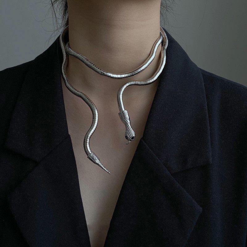 Other Snake New Trend STEAL! Y2K Chains Necklace Chain Size ONE SIZE - 5 Thumbnail