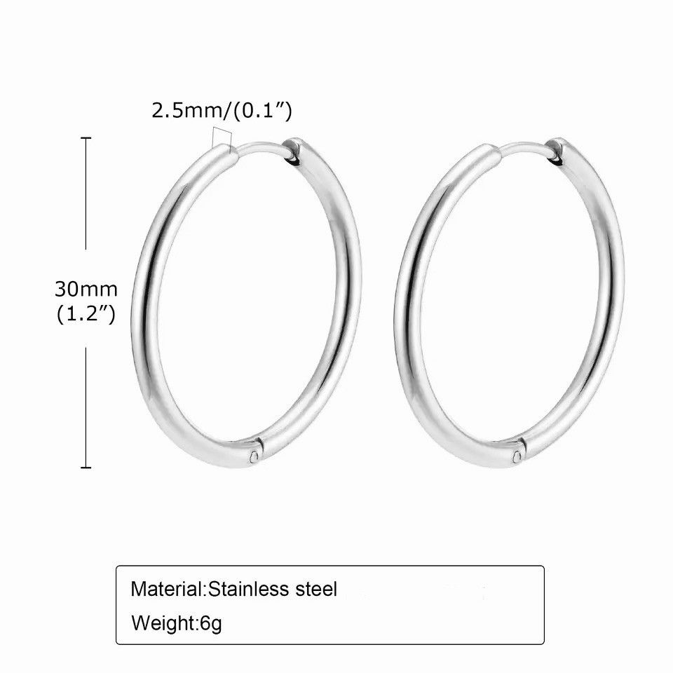 Other Simple Minimalist Earrings Size ONE SIZE - 2 Thumbnail
