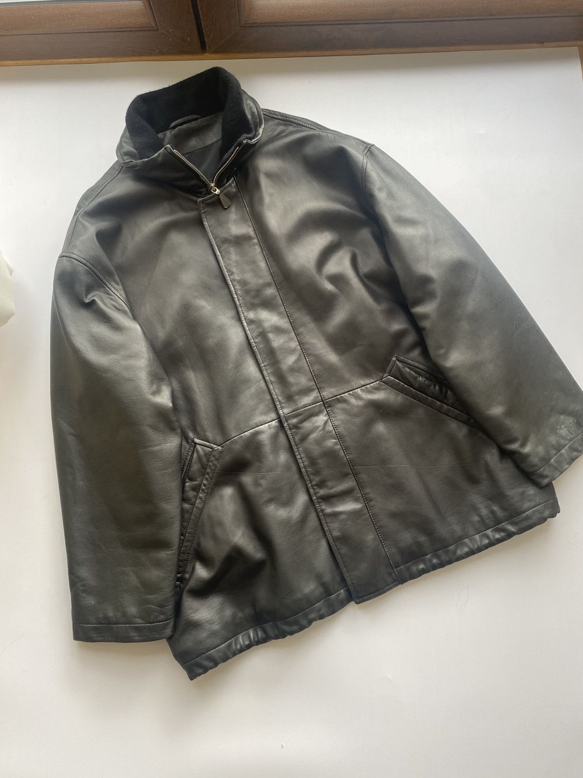 Yves Saint Laurent GRAIL RARE yves Saint laurent leather jacket M/L Size US L / EU 52-54 / 3 - 1 Thumbnail