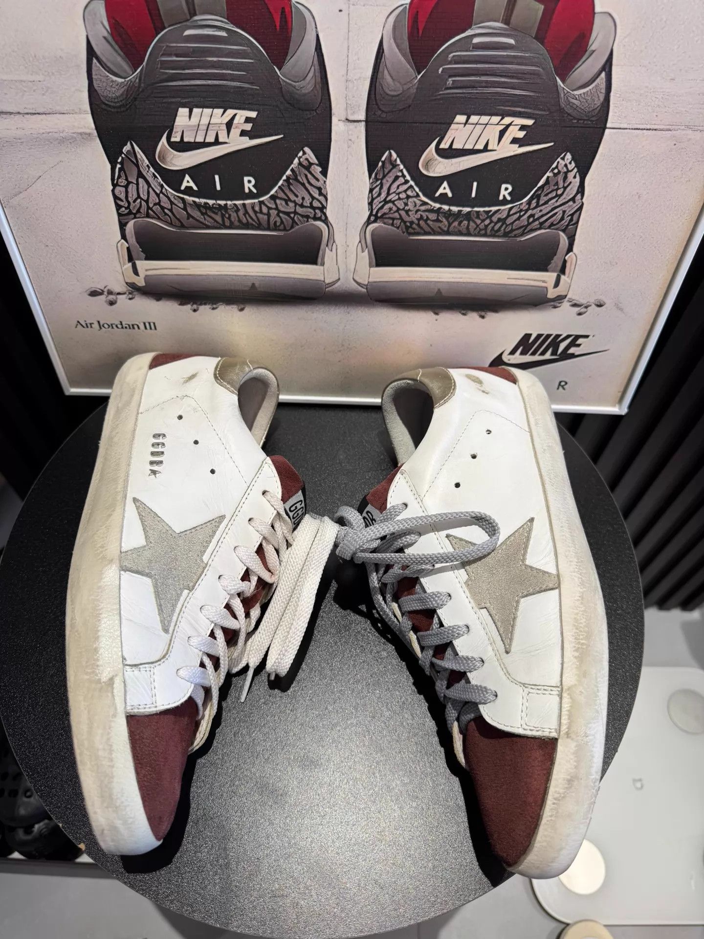 Golden Goose Golden Goose Star Low Top White Sneakers 42 Size US 9 / EU 42 - 4 Thumbnail