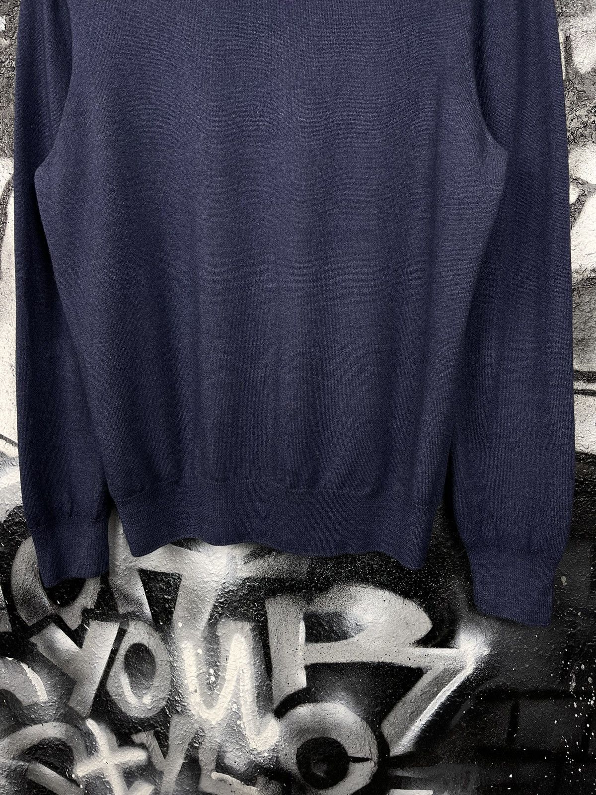 Gran Sasso Gran Sasso Wool Crew Neck Pullover Sweater Men’s Size 50 Size US S / EU 44-46 / 1 - 7 Thumbnail