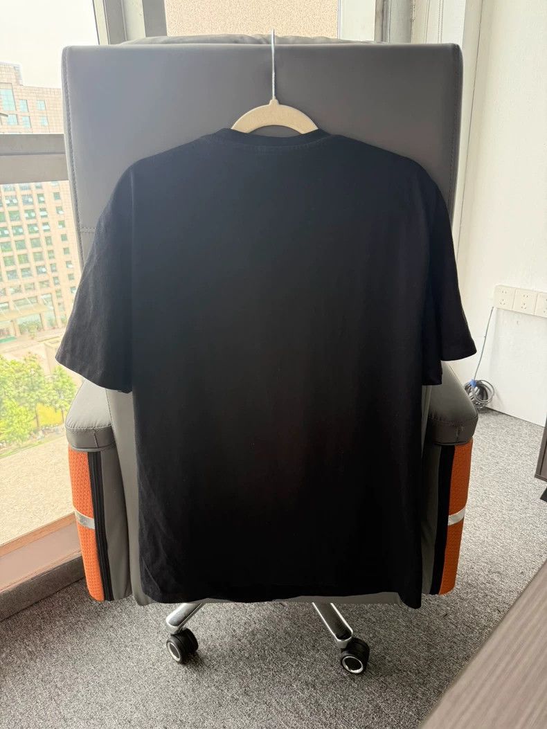 Loewe LOEWE Black short-sleeved T-shirt Size US M / EU 48-50 / 2 - 2 Thumbnail