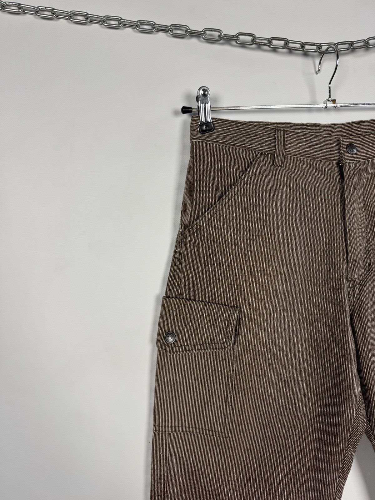 Japanese Brand World Jeans International Corduroy Cargo Pants Japan Size M Size US 34 / EU 50 - 3 Thumbnail