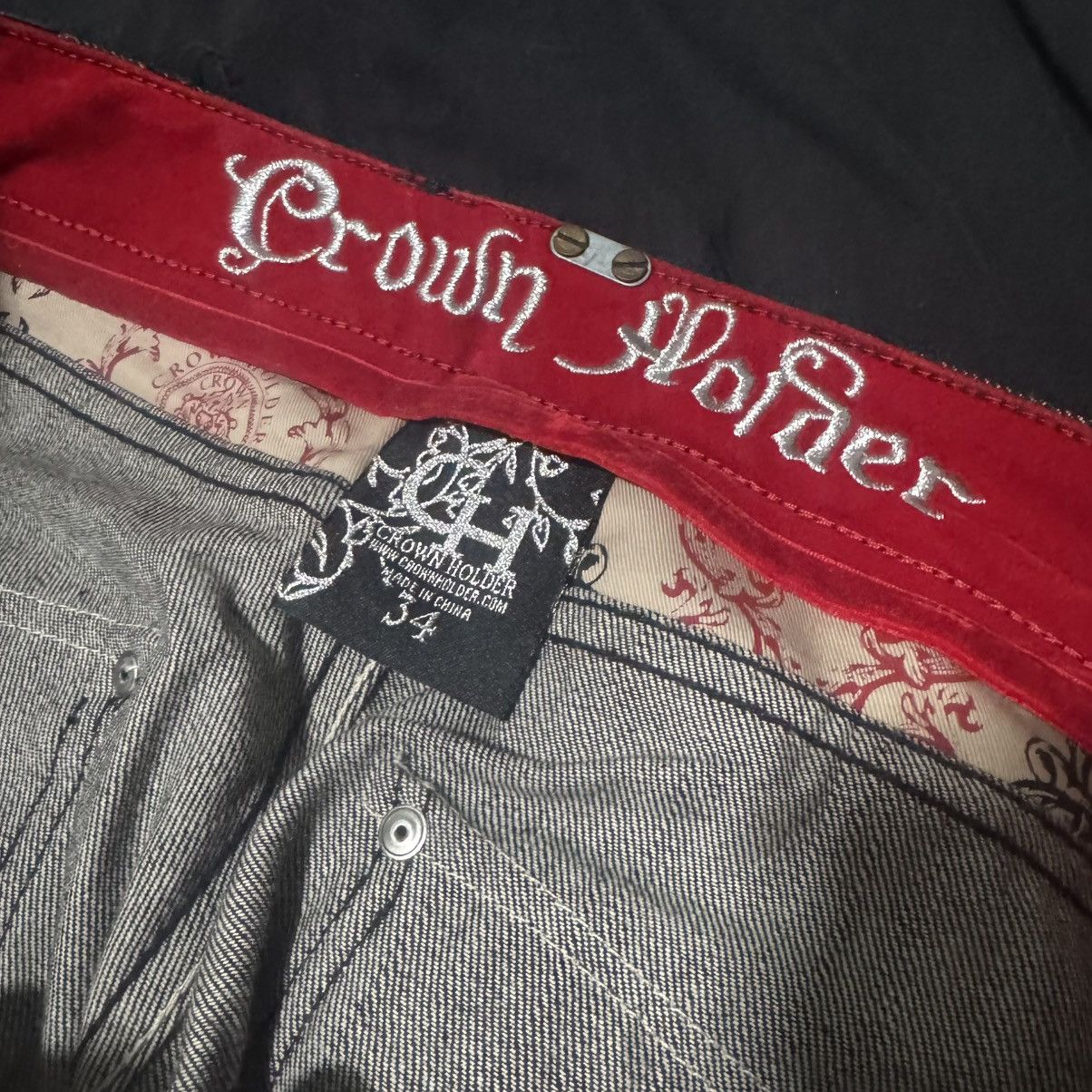 Other JNCO x CROWN HOLDER SELVEDGE Size US 34 / EU 50 - 8 Thumbnail