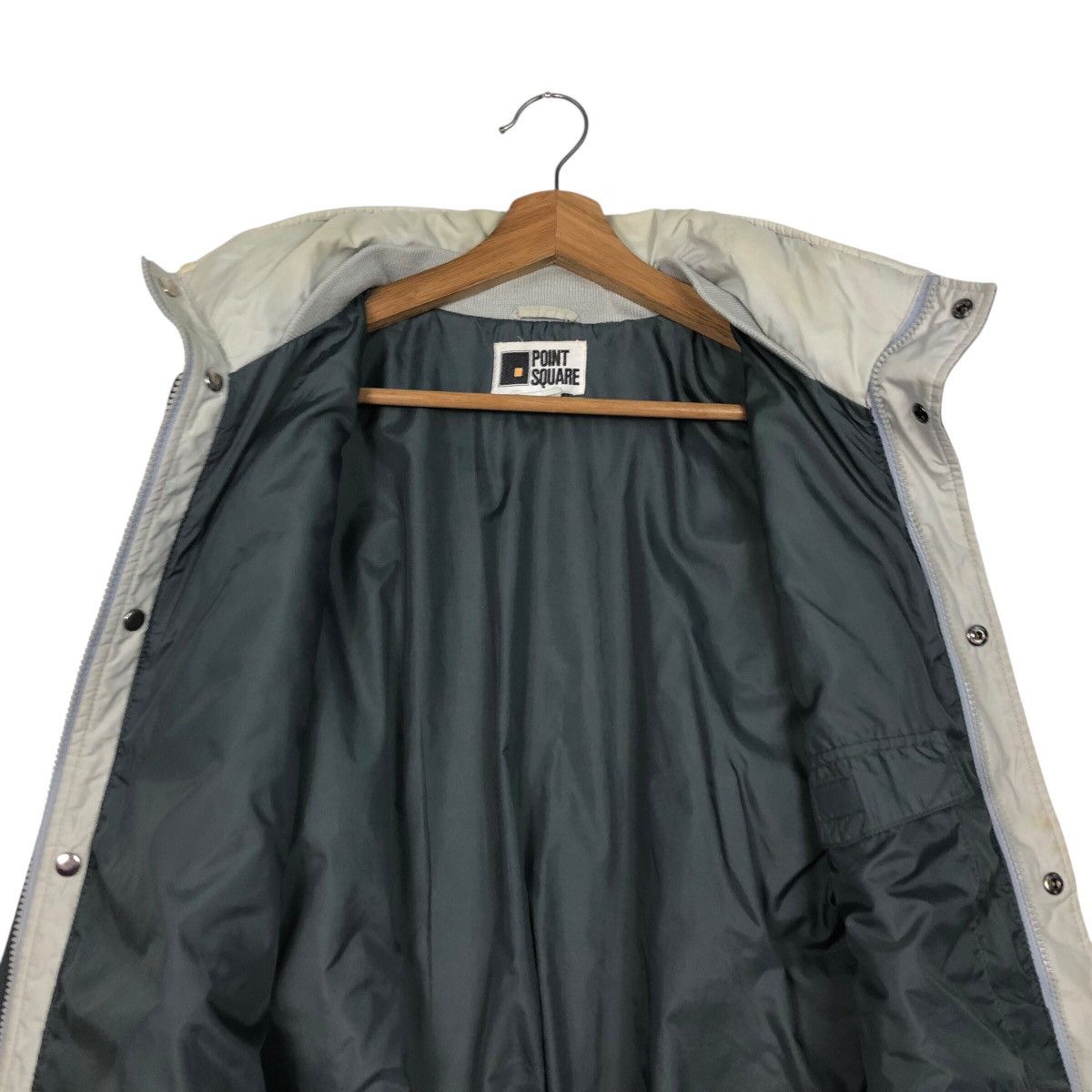 Japanese Brand 📌Vintage Ski Bomber Jacket Point Square Block Design Size US M / EU 48-50 / 2 - 16 Thumbnail