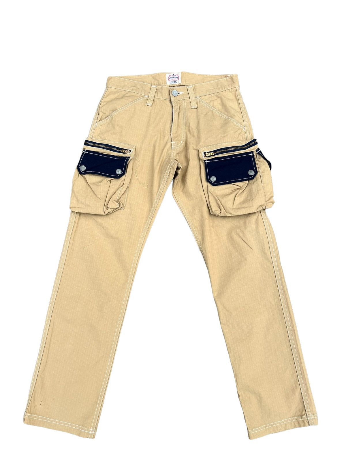 KOJIMA GENES Kojima Genes Japan Tactical Cargo Ripstop Trouser Cropped Size US 29 - 1 Thumbnail