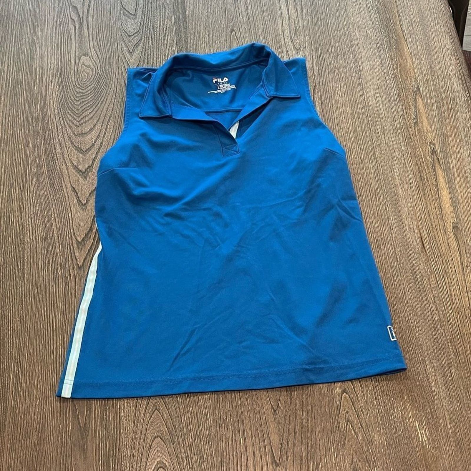 Fila Fila Sport Performance Golf Shirt Blue Collared Size L Size L / US 10 / IT 46 - 1 Thumbnail