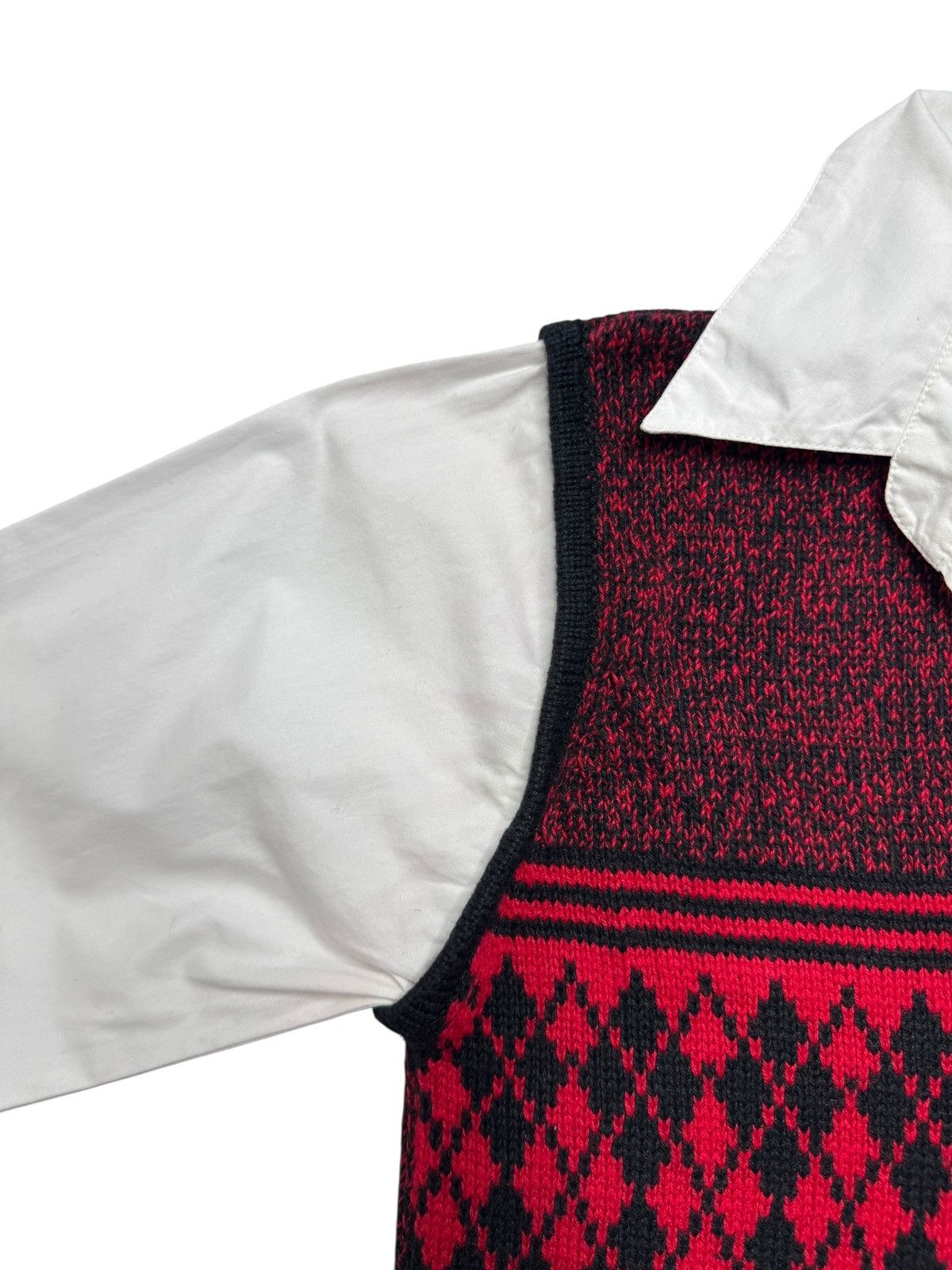 Vintage Y2K Erika Knitted Vest Button Up Size S / US 4 / IT 40 - 5 Thumbnail