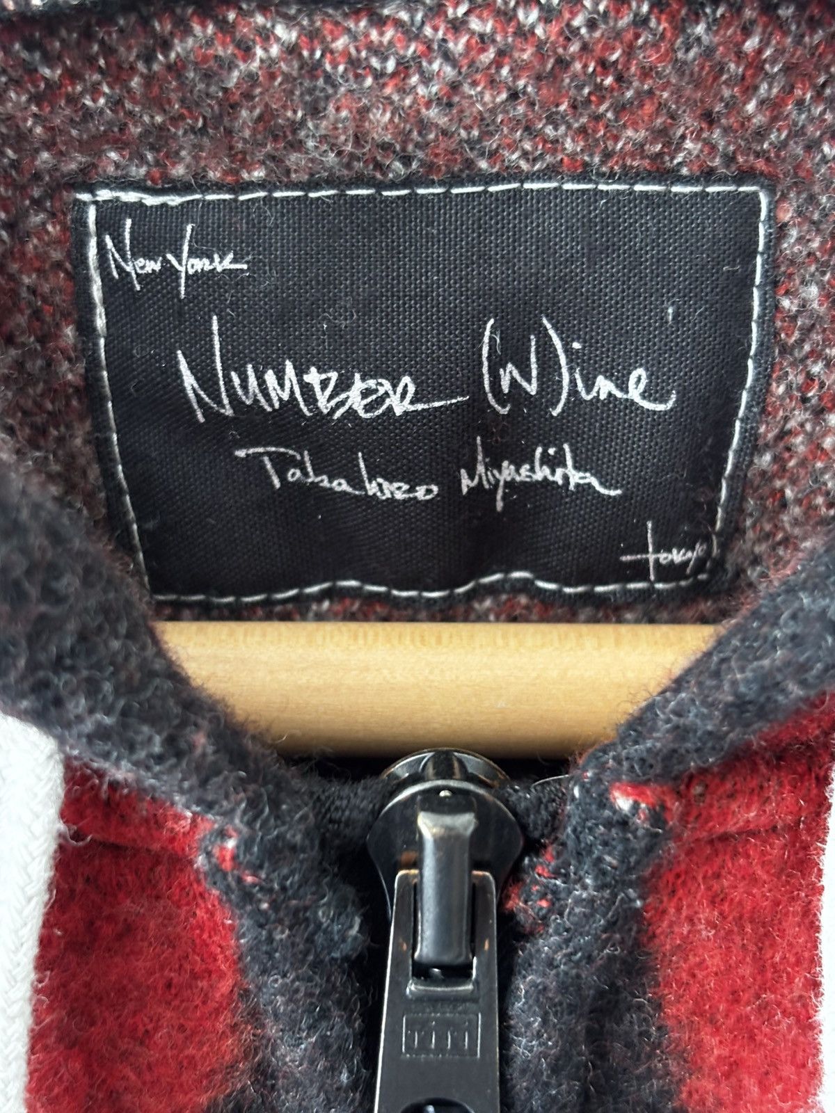 Number (N)ine Number (N)ine SS05 knit zip up Size US M / EU 48-50 / 2 - 3 Thumbnail