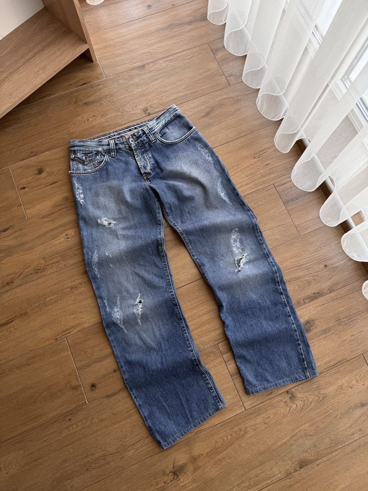 Dolce & Gabbana × Vintage Vintage Dolce & Gabbana Winner Luxury Japanese Denim Jeans Size US 31 - 9 Thumbnail