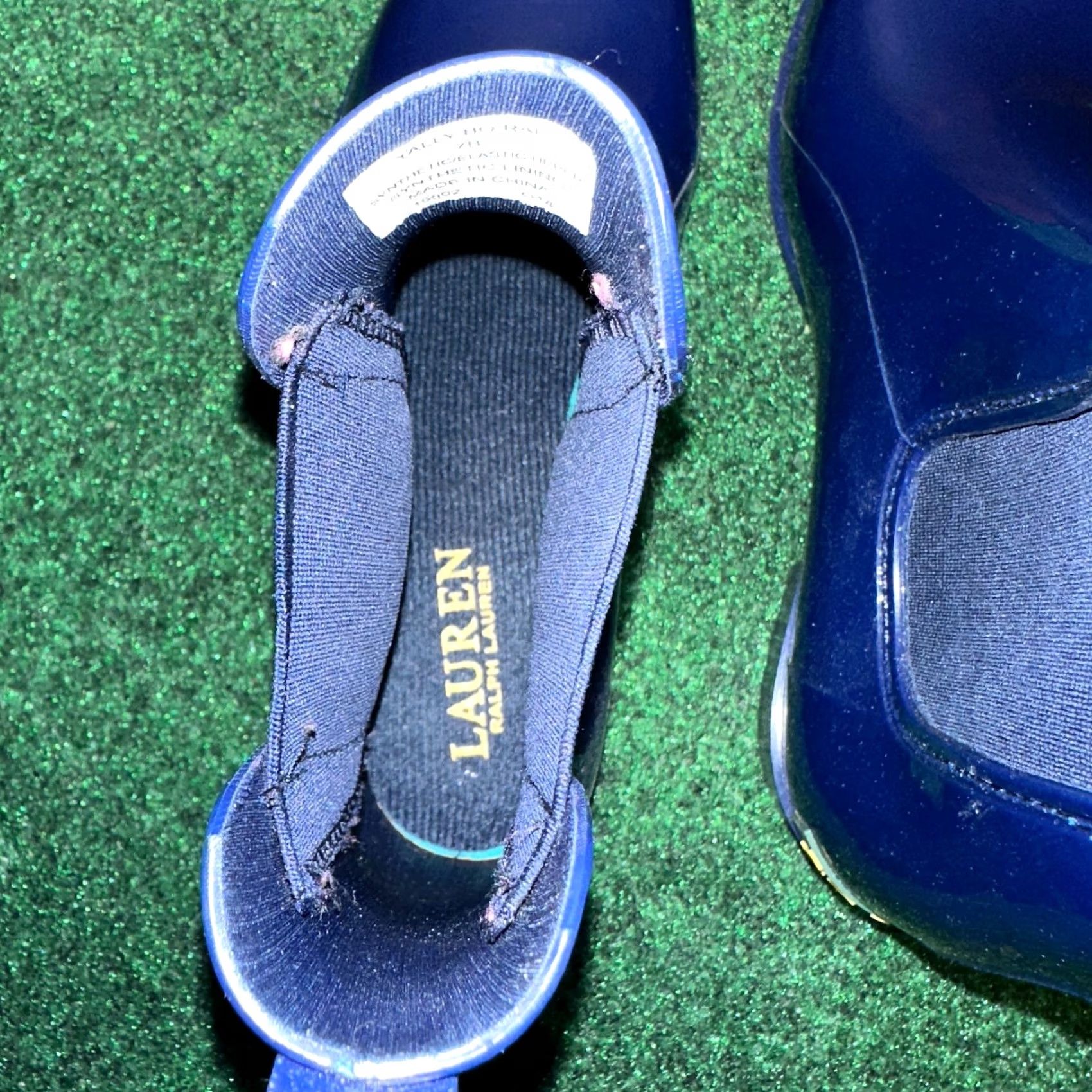 Ralph Lauren Lauren Ralph Lauren Blue Tally II Bo Rai Chelsea Rain Boot Womens 7 Size US 7 / IT 37 - 7 Thumbnail