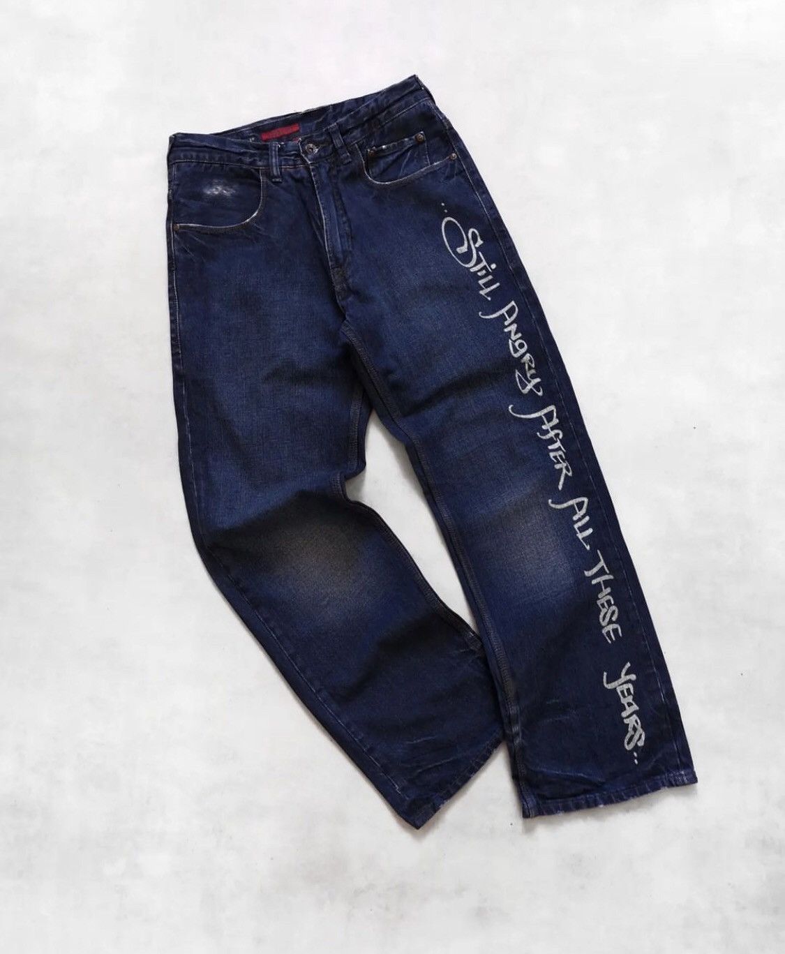 Ecko Unltd. × Rap Tees × Vintage Ecko Unltd vintage Baggy fit printed rap jeans size 30 Size US 30 / EU 46 - 1 Thumbnail