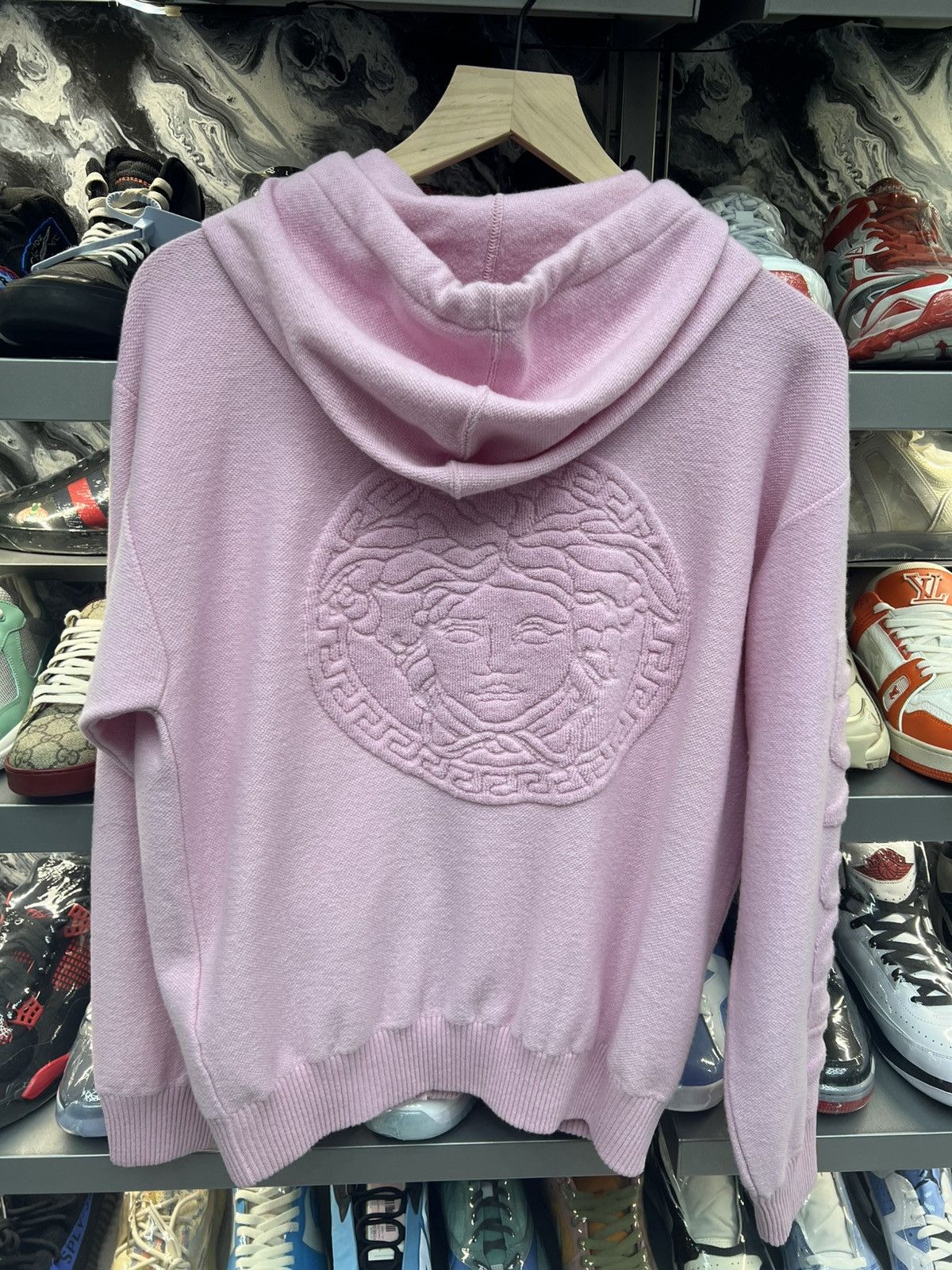 Versace Versace Pink Hoodie Size M / US 6-8 / IT 42-44 - 2 Thumbnail